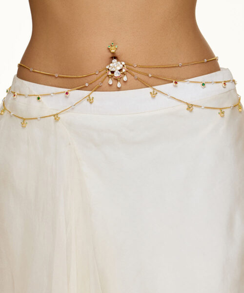Royal Navel Cascade Belly Button waistbelt.