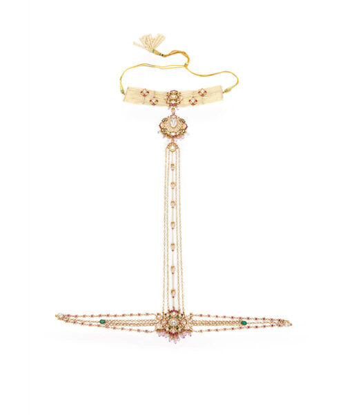 Zia Choker , back adornment & waistbelt.