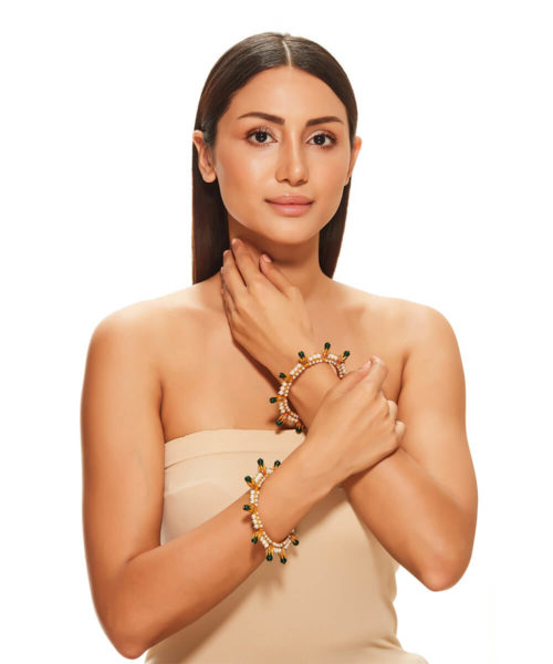 Buy Lotus Flower Bracelet, Layering Lotus Sterling Silver Bracelet,  Adjustable Double Chain Lotus Flower Bracelet Online in India - Etsy